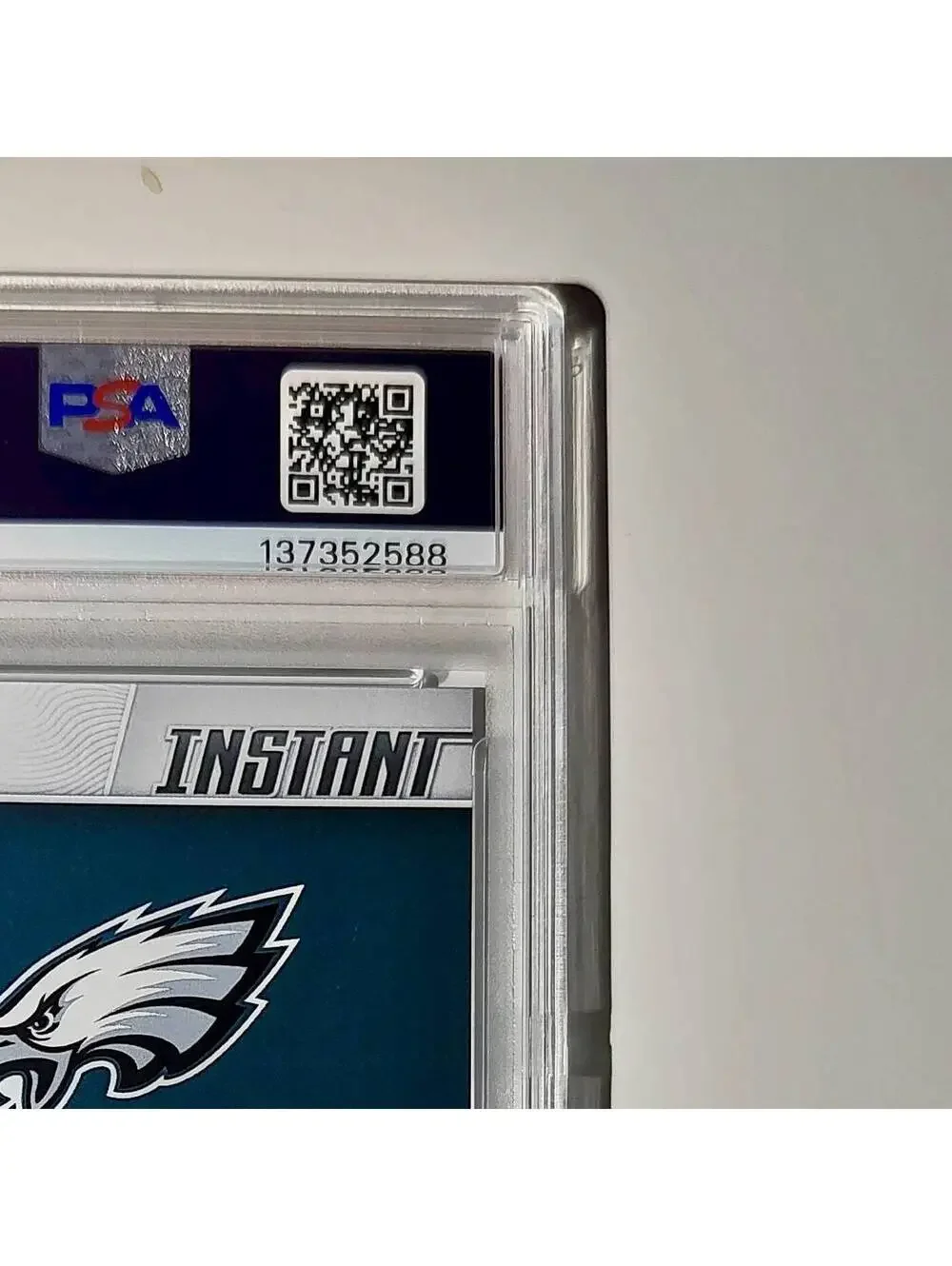 Saquon Barkley 2024 Panini Record Breaker NFL #270 Philadelphia Eagles PSA 10